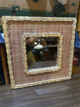 Small framed mirror