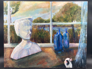 Rosemary Burns "A Funny Thing Happened On The Way To The Forum" Painting