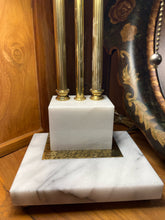 Art Deco White Glass Bankers Lamp