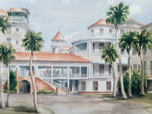 Suzy Leeja Carrington Signed "Grand Ole Lady" Ormond Hotel Lithograph w/CoA