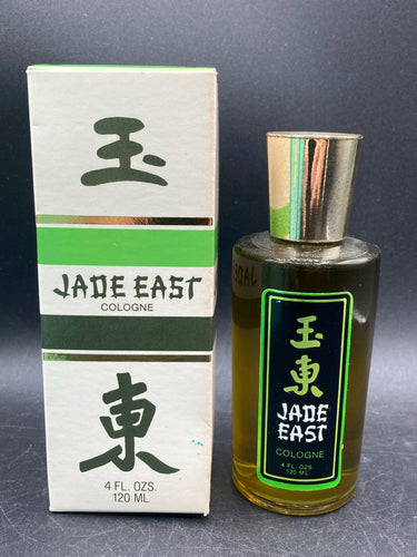 Vintage Jade East Men's Cologne 4 oz Splash Cologne W/ Box, Rare 1970's