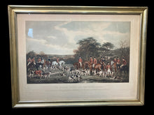 Sir Richard Sutton And The Quorn Hounds Engraving w/ Press Marks