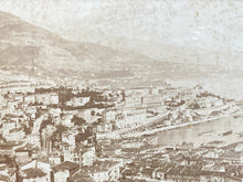 Vintage Monaco Panorama Photo, Framed - view 6