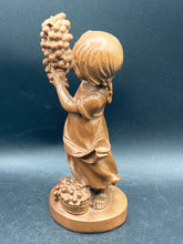 Kunstgewerbe Drechslerei Wooden Folk Art Wine Maker Figire - view 7