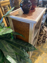 3-Shelf With Rattan Covering