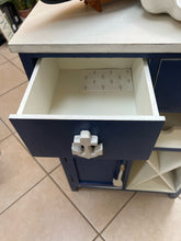 Blue and White Nautical Bar