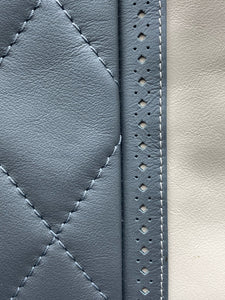 Maybach Mercedes-Benz Genuine OEM Pillow Designo Leather, Tan & Gray