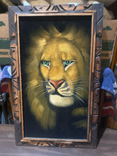 Framed Painting on Velvet
