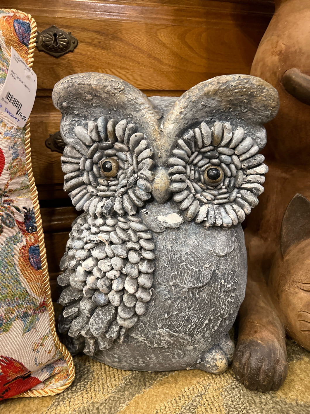 Resin Owl with Large 