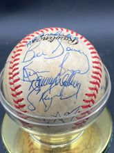 1986 Houston Astros Team Signed Baseball W/ Nolan Ryan and Yogi Berra Signatures