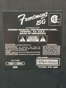 Fender Frontman 15G Guitar Amplifier