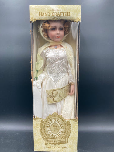 American Classics Collection Amelia Porcelain Doll NIB