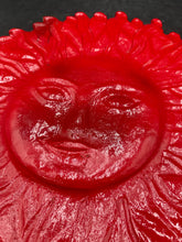 Concrete Red Sun Wall Hanging