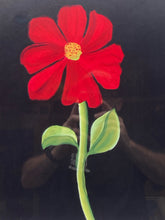 Soraya Chemaly "Red Cosmos" Framed Art Print