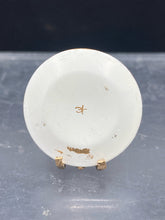 Vintage El-Kru Dollhouse Miniature Christmas 1973 Plate w/ Stand