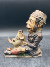 Antique Original 1888 J.E. Stevens Paddy & The Pig Mechanical Coin Bank