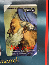 STS The Masters Collector Series Michelangelo Phone Card Set