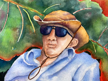 Pamela Bleakney Signed Original "Howard" Watercolor Painting