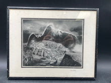 Garry Seidel Signed "Lost City Of The Incas Machu Picchu" B&W Photo