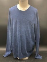 Saks Fifth Avenue Blue Cashmere Sweater, XL