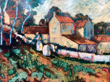 Original Donald Roy Purdy Signed Farm Landscape Oil Painting