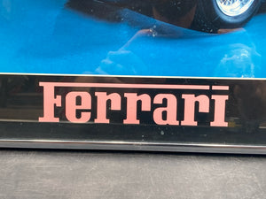 Vintage Ferrari 365 GTB/4 Daytona 22x28" Poster, Framed