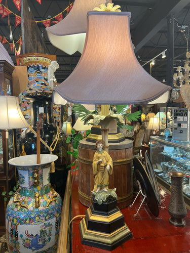 Asian Figural Lamp