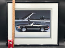 Vintage Mercedes-Benz R-107SL Poster, Framed
