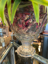 Floral Arrangement in Glass Dish