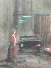 Jose Luis Campuzano Signed Original "Mister Kelly's Nightclub" Oil Painting