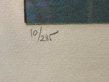 Alvar Sunol Signed "Reve Du Village" Limited Edition Lithograph, Framed