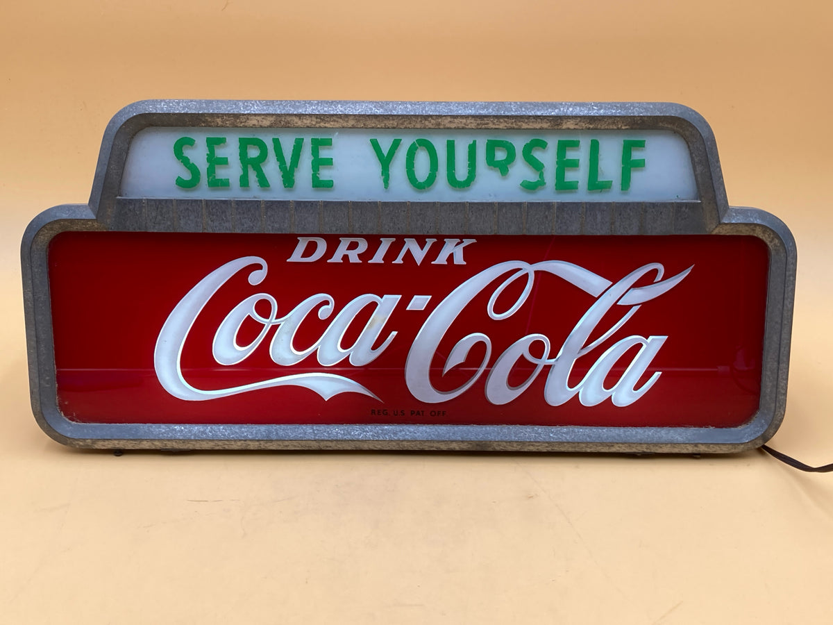Cola Vintage Royal Crown Sign Coca 1950's | コカコーラ 1950s 瓶 RC
