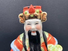 Chinese Republic Period Porcelain General Kwan Figure