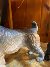 Large Italian Ceramic Grey Schnauzer (several small chips)