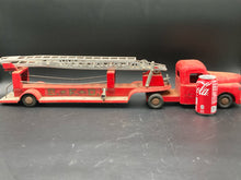 Vintage Strutco SFD Metal Fire Truck Toy
