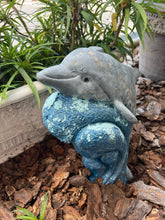 Concrete Dolphin Statue
