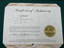 Signed Limited Edition Thomas Mangelsen "October's Gold - Grand Tetons" Print