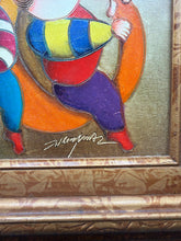 Original Joyce Roybal Signed Children's Band Painting.