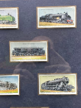 Framed Original Will's Cigarettes Railway Engines 1936 Cigarette Cards - view 3