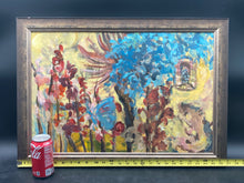 Framed Original "Gladiolus Common Blue" Painting By Shizico Yi - view 8