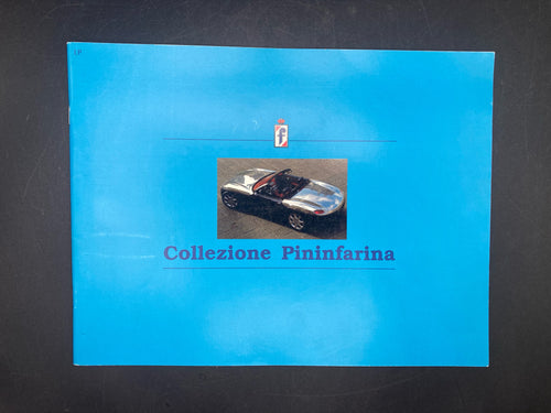 Collezione Pininfarina Design History Booklet, Rare