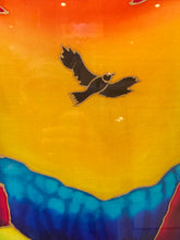 Original Gus Butcher Signed "Southwest Sunset" Silk Painting