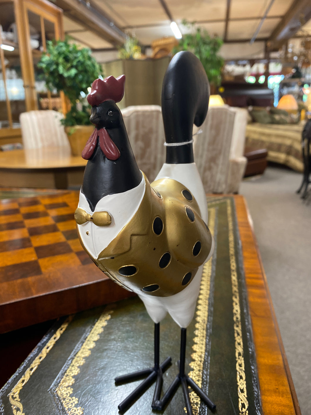 Mr. Rooster Figurine