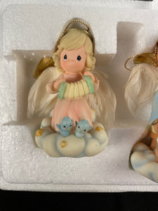 2001 "Life's Little Lessons" 11th Edition Precious Moments Ornaments