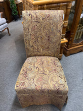 Paisley Print Parson's Chair