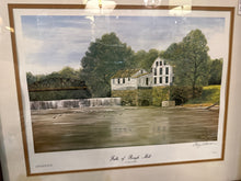Gary Adams signed limited edition print "Falls of Rough Mill"