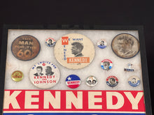 Set of 24 JFK Pins With Sticker