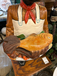 Cuban Hand Carved Chef