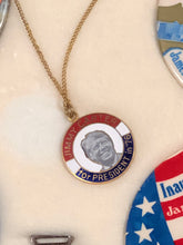 Set of 12 Jimmy Carter Pins with Magnet & Pendant