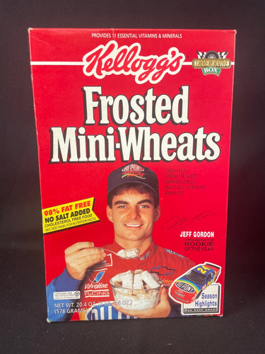 1993 Kellogg's Jeff Gordon Cereal Box